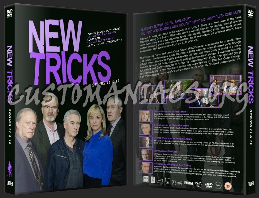 New Tricks Seasons 11 & 12 dvd cover