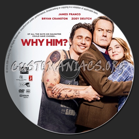 Why Him? dvd label