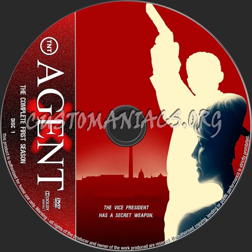 AgentX Season 1 dvd label