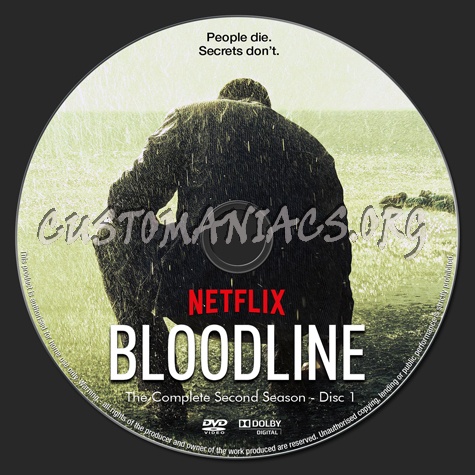 Bloodline - Season 2 dvd label