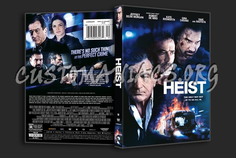 Heist (2016) dvd cover