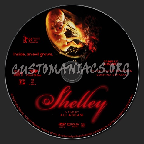Shelley dvd label