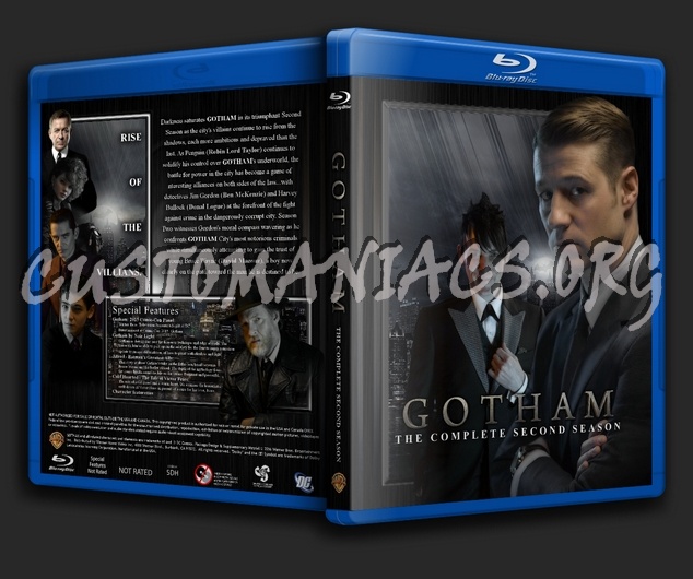 Gotham - Season 2 blu-ray cover
