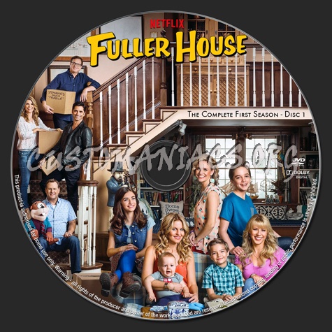 Fuller House - Season 1 dvd label