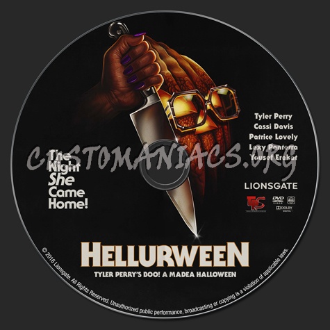 Boo! A Madea Halloween dvd label