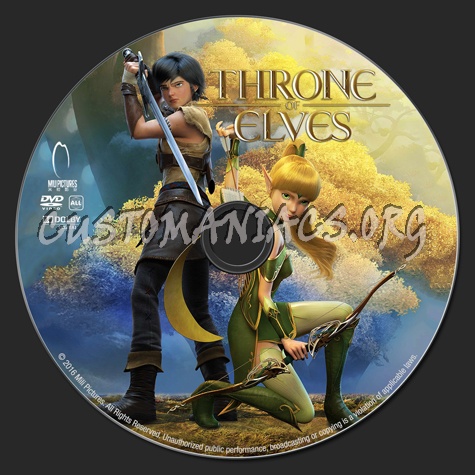Throne of Elves dvd label - DVD Covers & Labels by Customaniacs, id ...