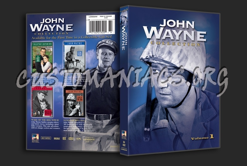 John Wayne Collection Volume 1 dvd cover