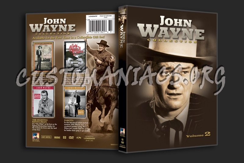 John Wayne Collection Volume 2 dvd cover