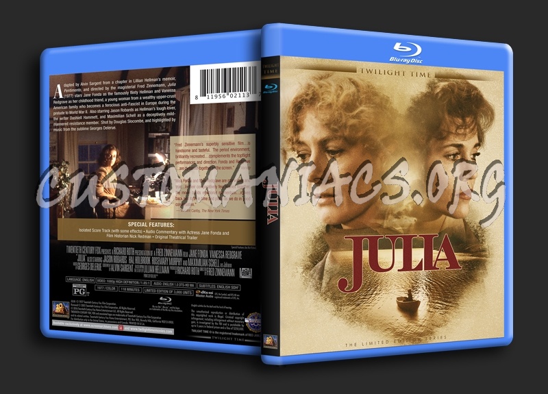 Julia blu-ray cover