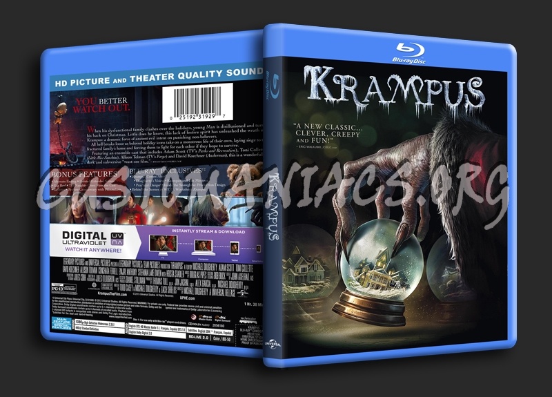 Krampus blu-ray cover