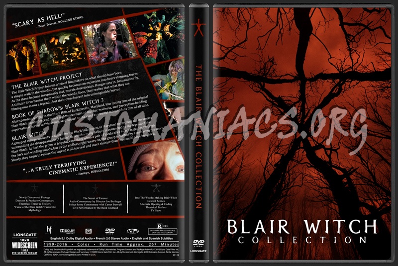The Blair Witch Collection dvd cover