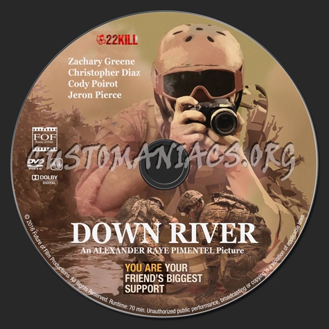 Down River dvd label
