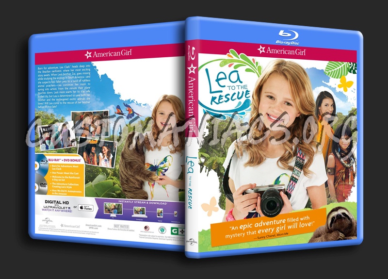 Lea to the Rescue blu-ray cover