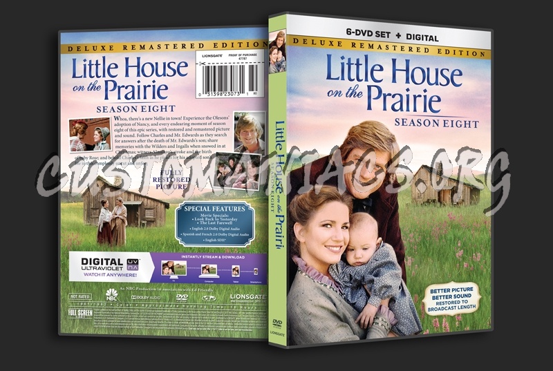 Little House on the Prairie Season 8 dvd cover