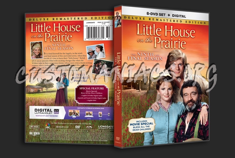 Little House on the Prairie Season 9 dvd cover