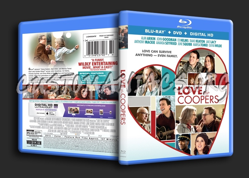 Love the Coopers blu-ray cover