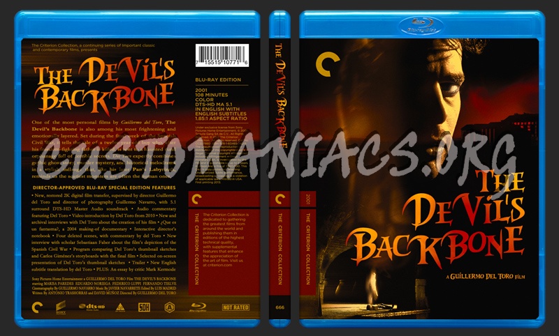 666 - The Devil's Backbone blu-ray cover