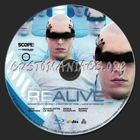 Realive blu-ray label