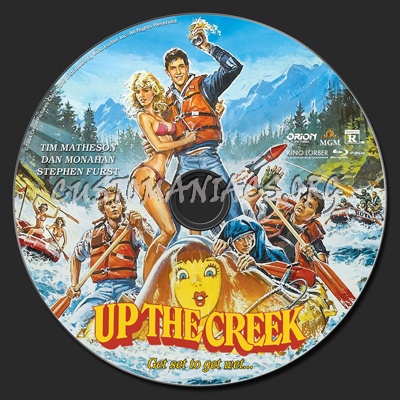 Up The Creek (1984) blu-ray label