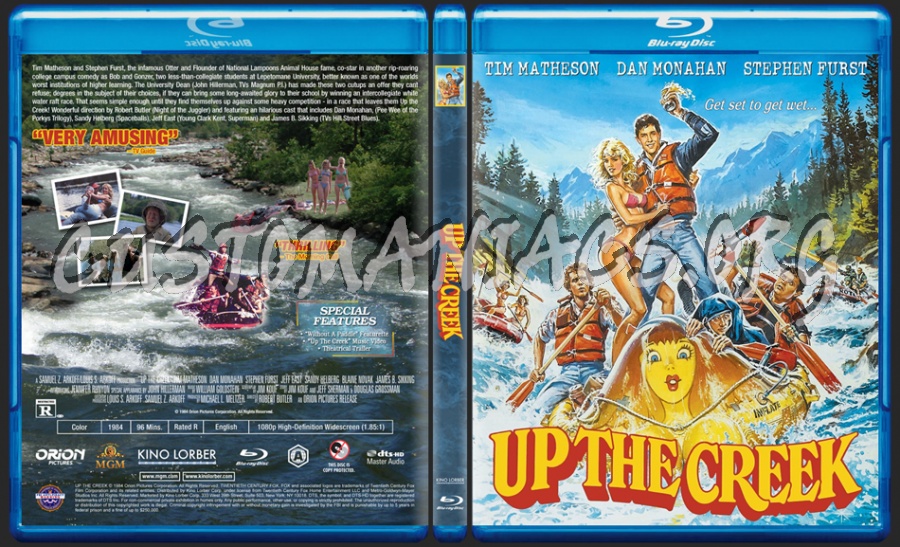 Up The Creek (1984) dvd cover