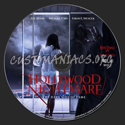 Hollywood Nightmare (aka: Perdition) dvd label