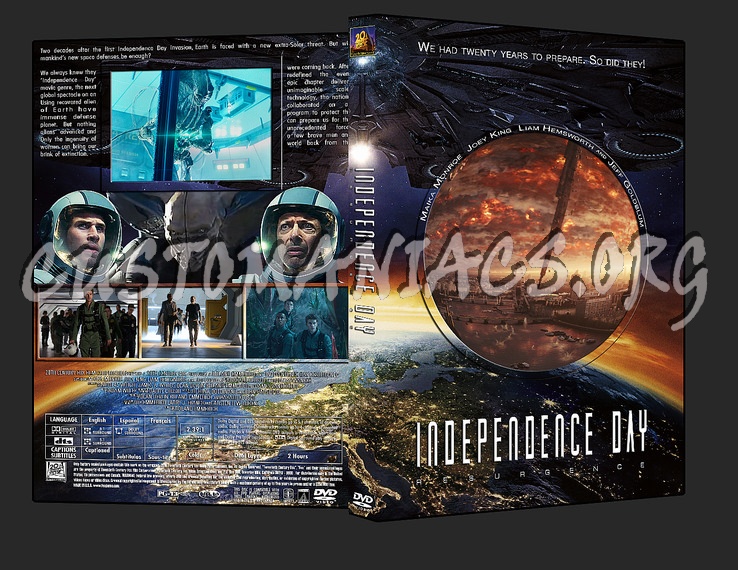 Independence Day: Resurgence dvd cover