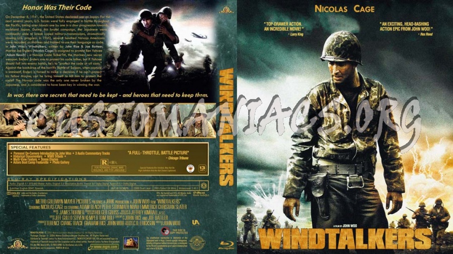 Windtalkers blu-ray cover