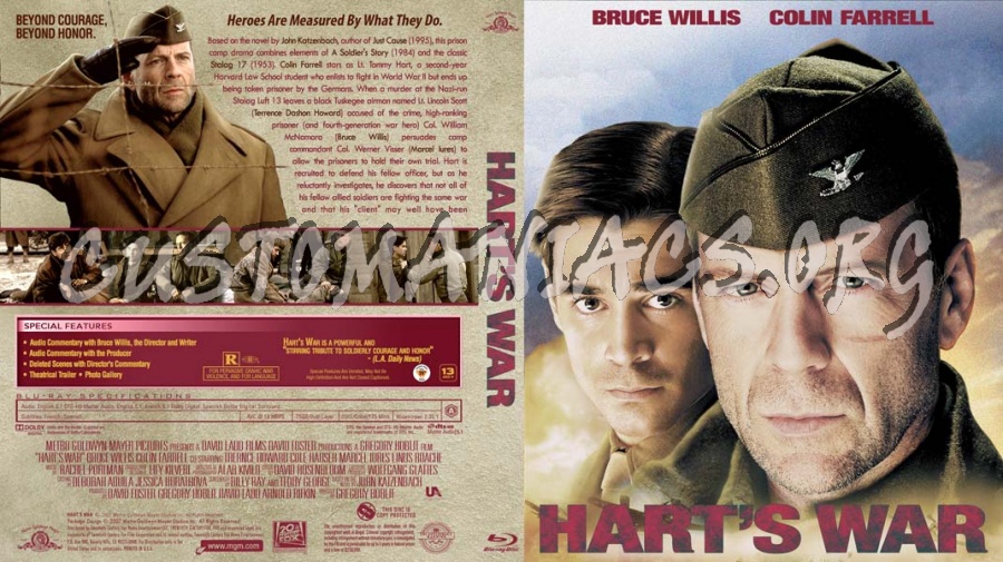 Harts War blu-ray cover