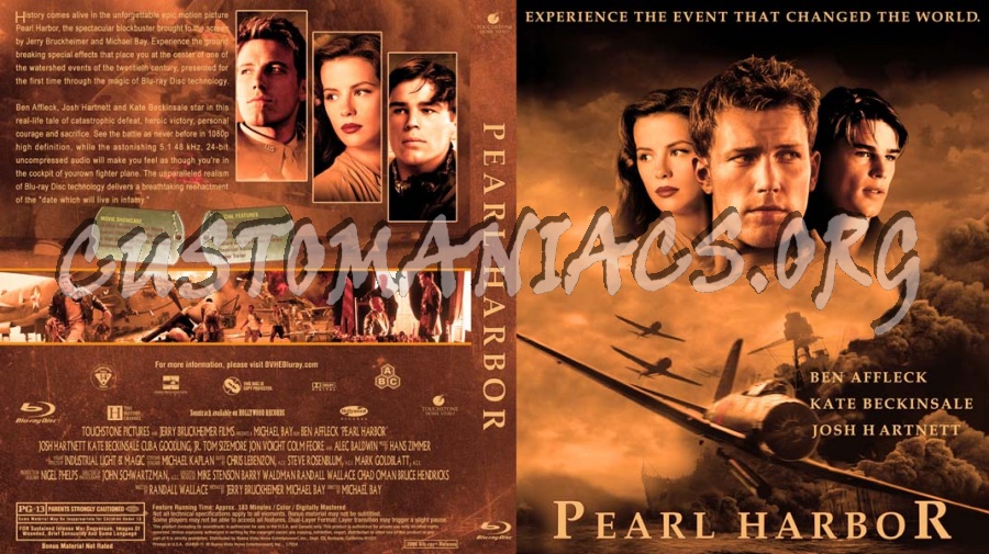 Pearl Harbor blu-ray cover