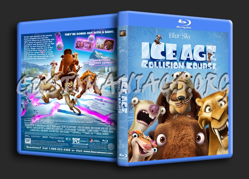 Ice Age: Collision Course dvd cover