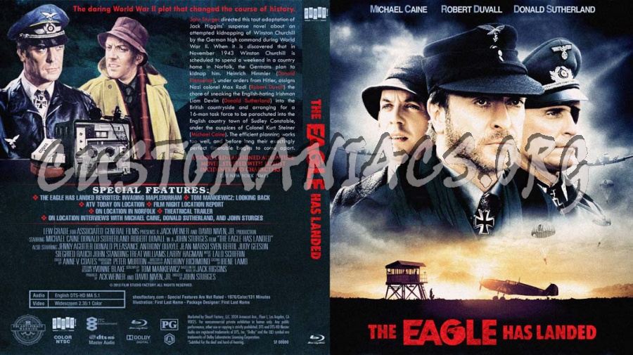 The Eagle Has Landed blu-ray cover