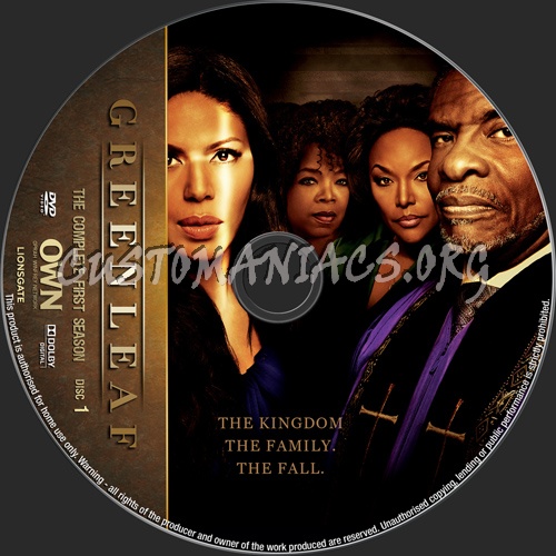 Greenleaf Season 1 dvd label