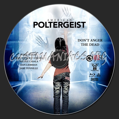 American Poltergeist (2016) blu-ray label