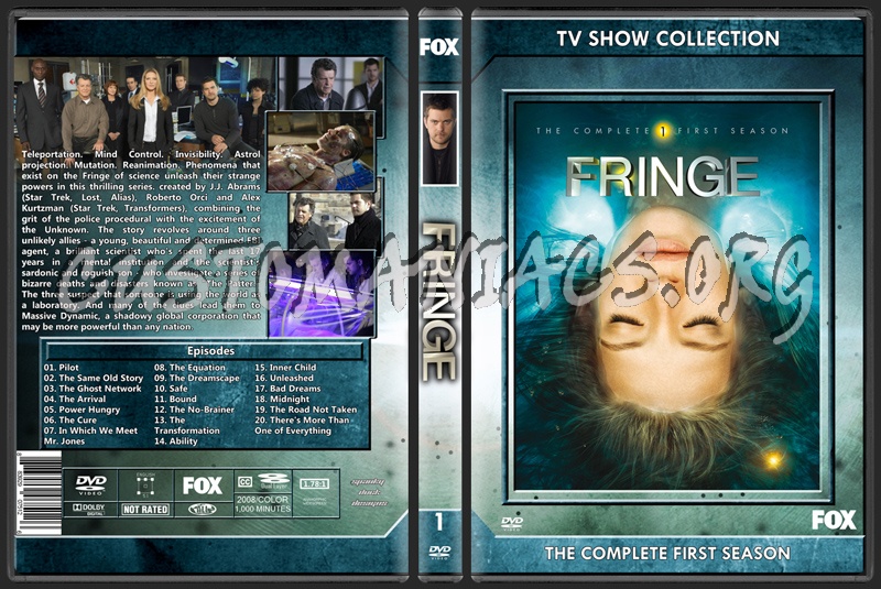Fringe Season 01 dvd cover