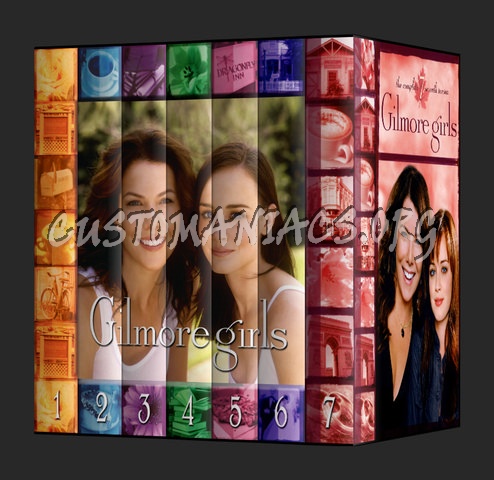 Gilmore Girls Season 1-7 dvd cover