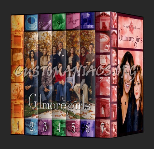 Gilmore Girls Season 1-7 dvd cover