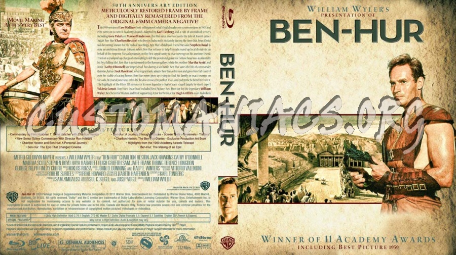 Ben-Hur blu-ray cover