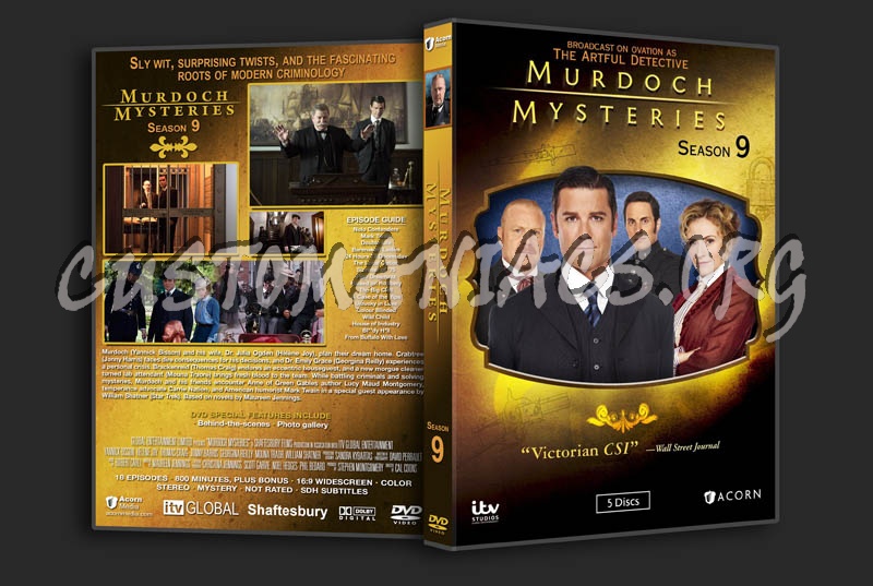 Murdoch Mysteries - Season 9 dvd cover