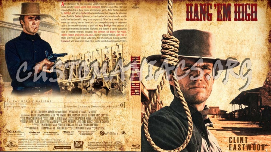 Hang 'Em High blu-ray cover