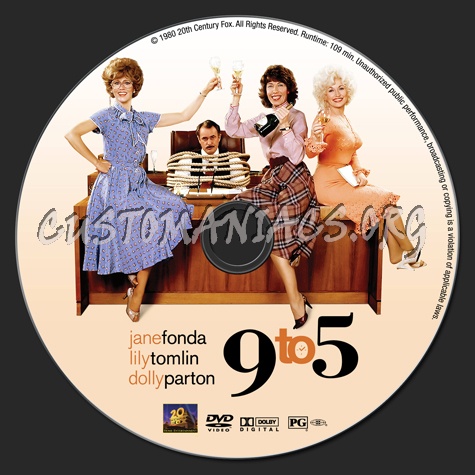 Nine to Five dvd label