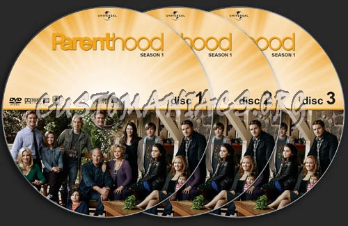 Parenthood - Season 1 dvd label