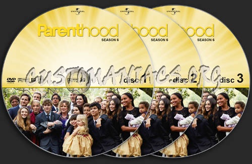 Parenthood - Season 6 dvd label