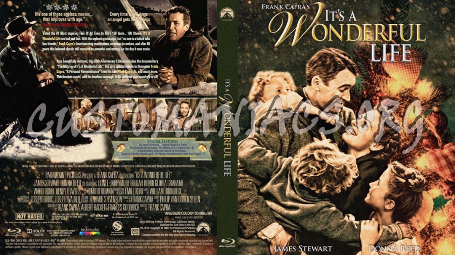 It's a Wonderful Life blu-ray cover