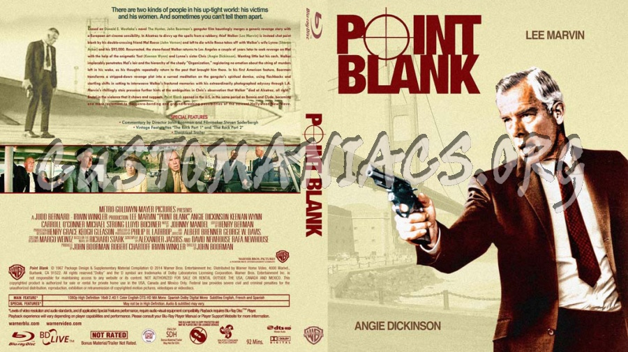 Point Blank blu-ray cover