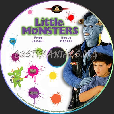 Little Monsters dvd label