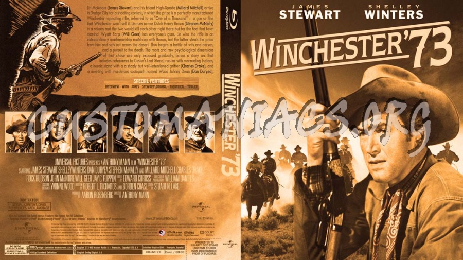 Winchester '73 blu-ray cover