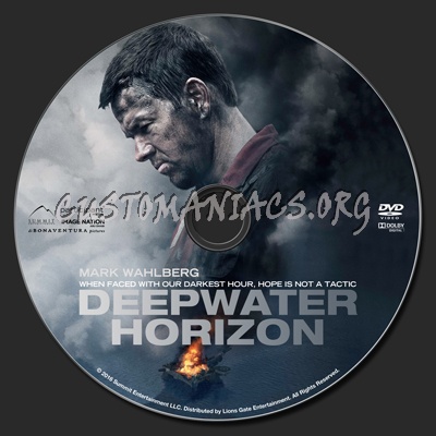 Deepwater Horizon dvd label