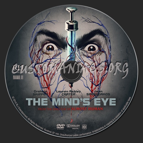 The Mind's Eye dvd label