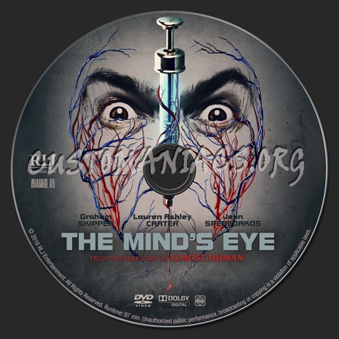 The Mind's Eye dvd label