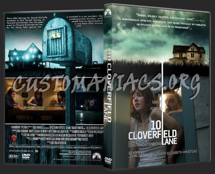10 Cloverfield Lane dvd cover